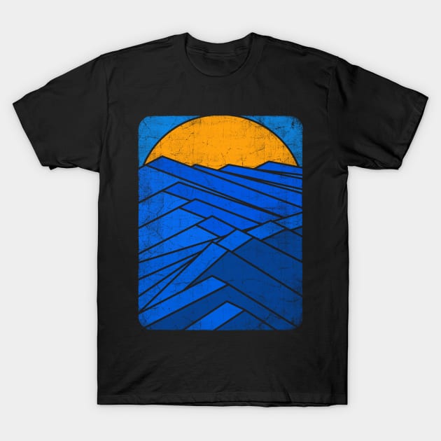 Sunrise with waves T-Shirt by bulografik